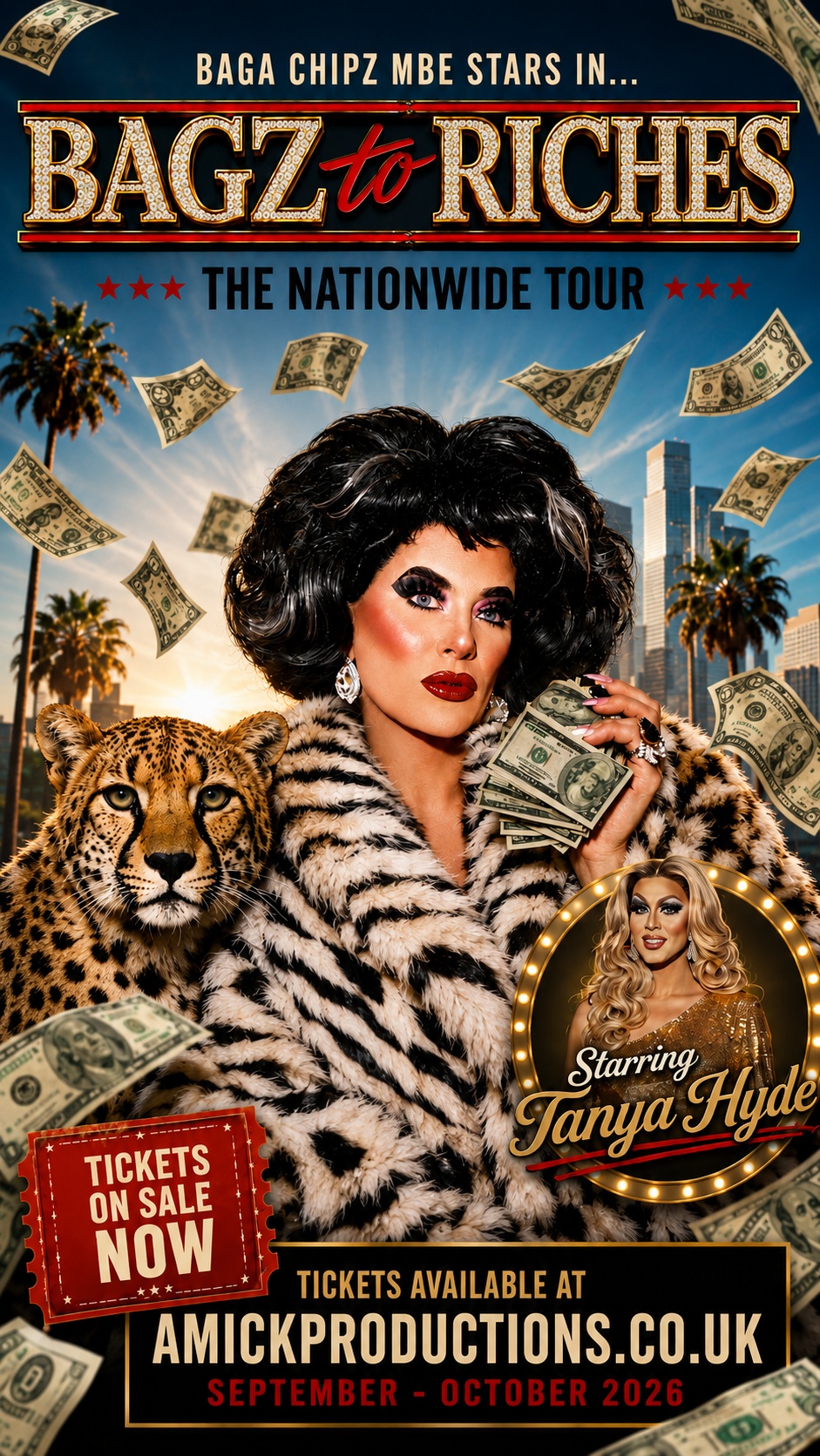Baga Chipz Portrait Poster